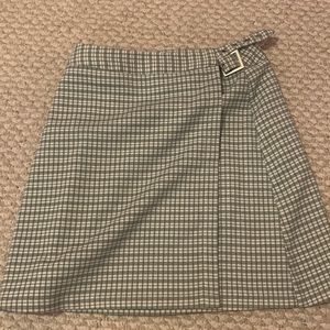 plaid brandy melville skirt